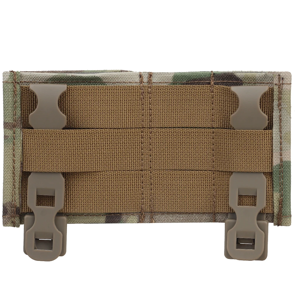 Magazine Pouch Tactical 5.56 9mm 1 + 2 Magazine Pouch KYWI Wedge Insert Shorty MAG Bag MOLLE M4 G17 AR15 Airsoft Belt Vest Gear with Maclice Clip