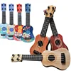 Mini Guitar 4 String Classical Ukulele Guitar Toy Instrument Children Beginners Simulation Playing Early Teaching Small Guitar 1