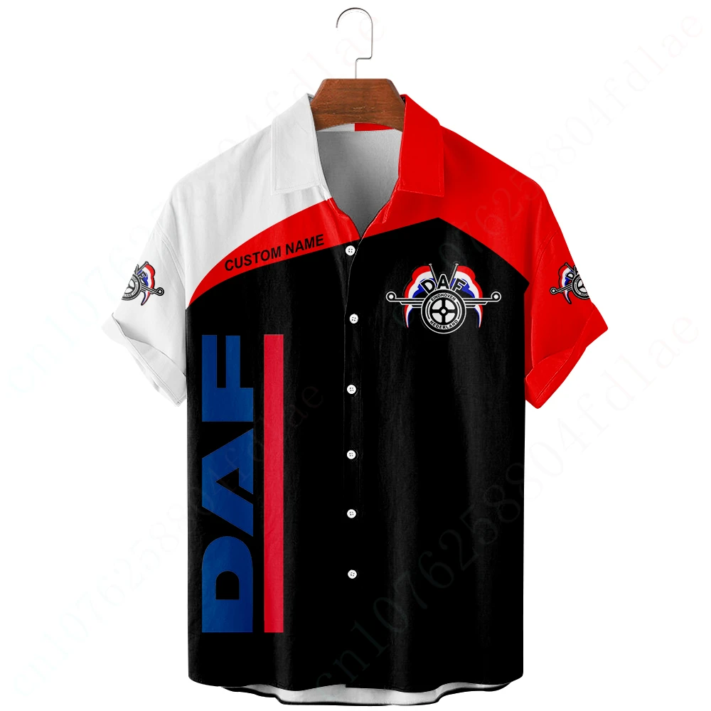 

DAF Shirts For Men Women Casual Shirts And Blouses Anime Oversized T-shirt Harajuku Luxury Button Cardigan Unisex Clothing