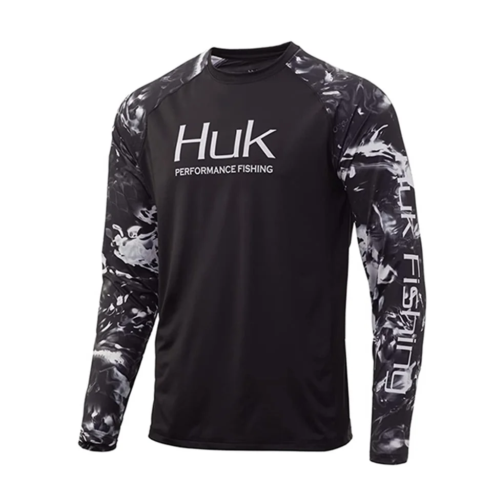 HUK Chemise De Pêche À Manches Longues Anti UV Chemises À Capuche Avec Masque Facial Vêtements De Poisson T Shirts De Protection Solaire En Plein Air UPF 50 240615 Du 20,01 € | DHgate