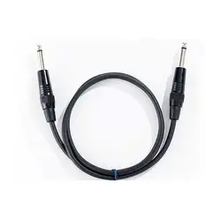 Premium 6.5mm Male - to - Male Audio Cable for Stereo Systems and Amplifiers (Black)