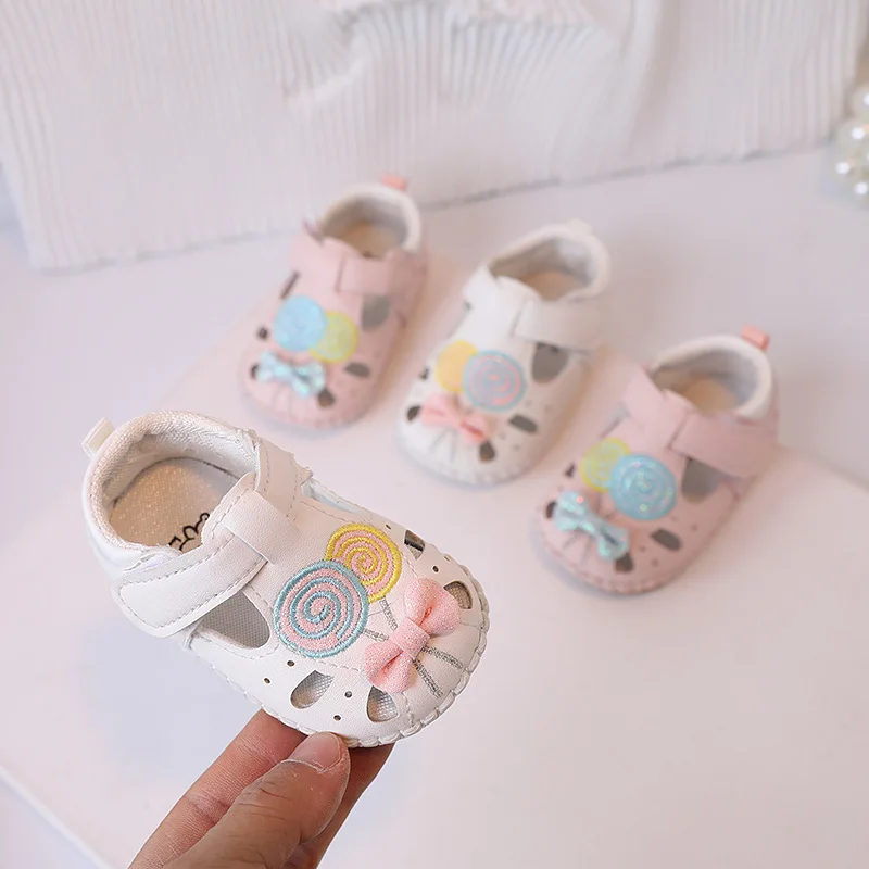 

New Baby Summer Sandals Infant Boy Girl Shoes Rubber Casual Soft Sole Non-Slip Toddler Breathable First Walker Baby Crib Newborn