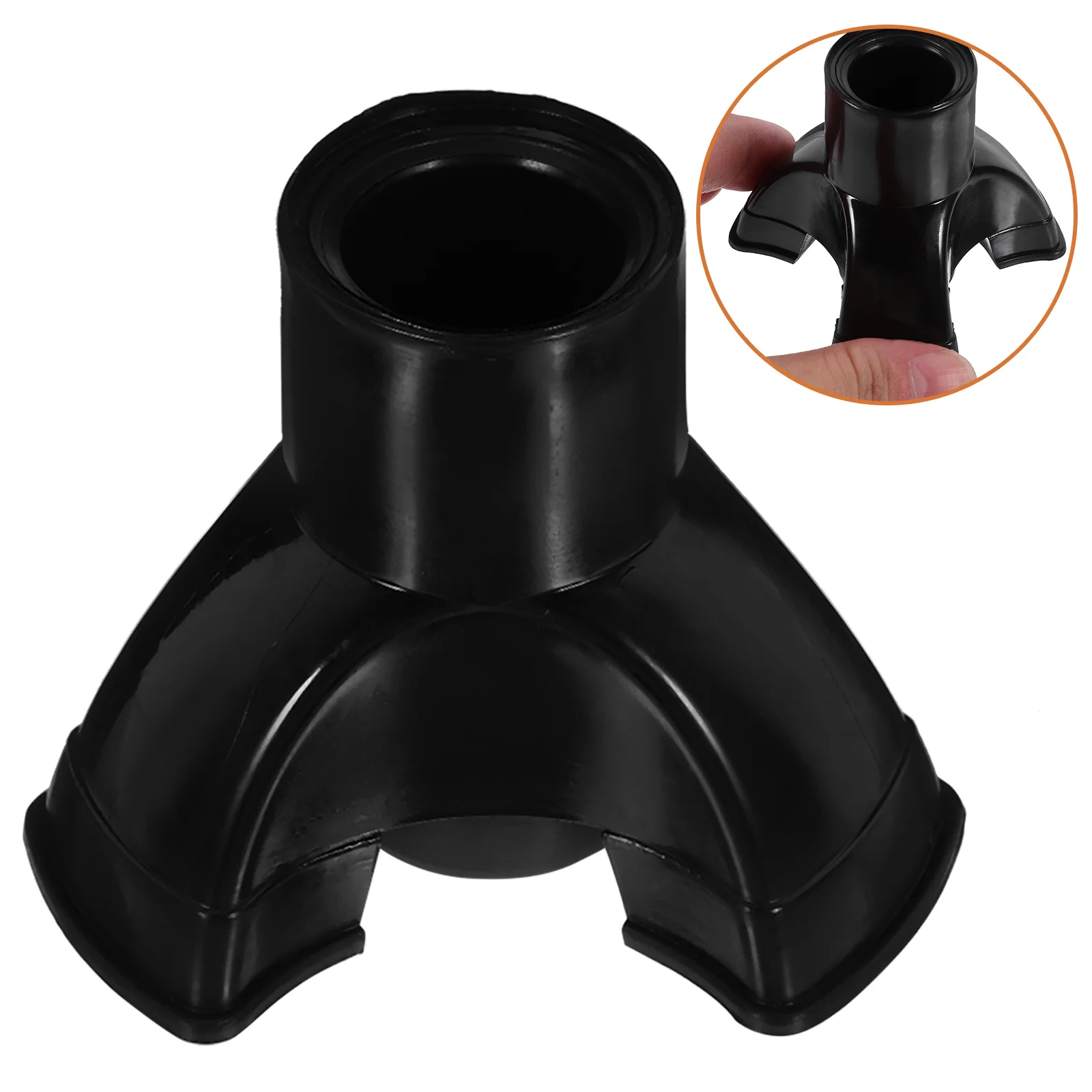 4 Pcs Crutch Accessories Protectors Walking Stick Shoe Shoes Poles Ends Tips for Sticks Trekking Foot Covers Cane Pad 5