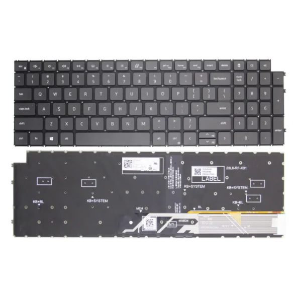 Nuovo Per Dell Latitude 3520 Inspiron 15 3510 3511 16 Plus 7610 Tastiera Blacklight