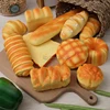 1pcs Artificial Simulation Bread Fake Food Model French Baguette Toast Cake Bakery Kids Play Kitchen Toys Boy Girl Pretend Baker 3