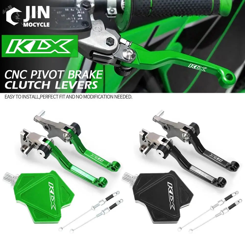 Dirt Bike Brake Stunt Clutch Pull Cable Lever For Kawasaki Klx125 D
