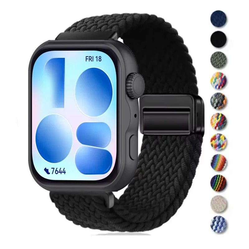 Breathable Nylon Band with Magnetic Buckle and Connector