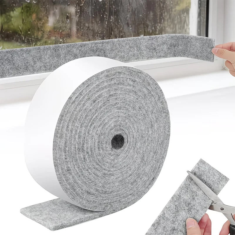 Enhanced Moisture-Resistant Self-Adhesive Felt Strip
