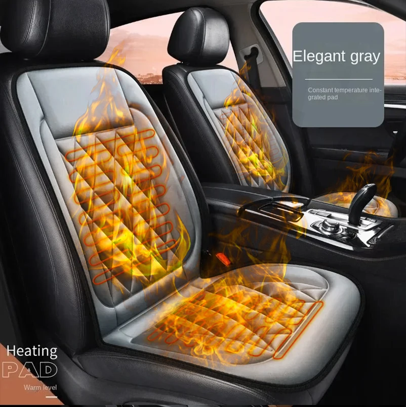 

New Car Seat Heater Cushion Warmer Cover Winter Heated Warm High Low Temperature 12V heated Seat Cover