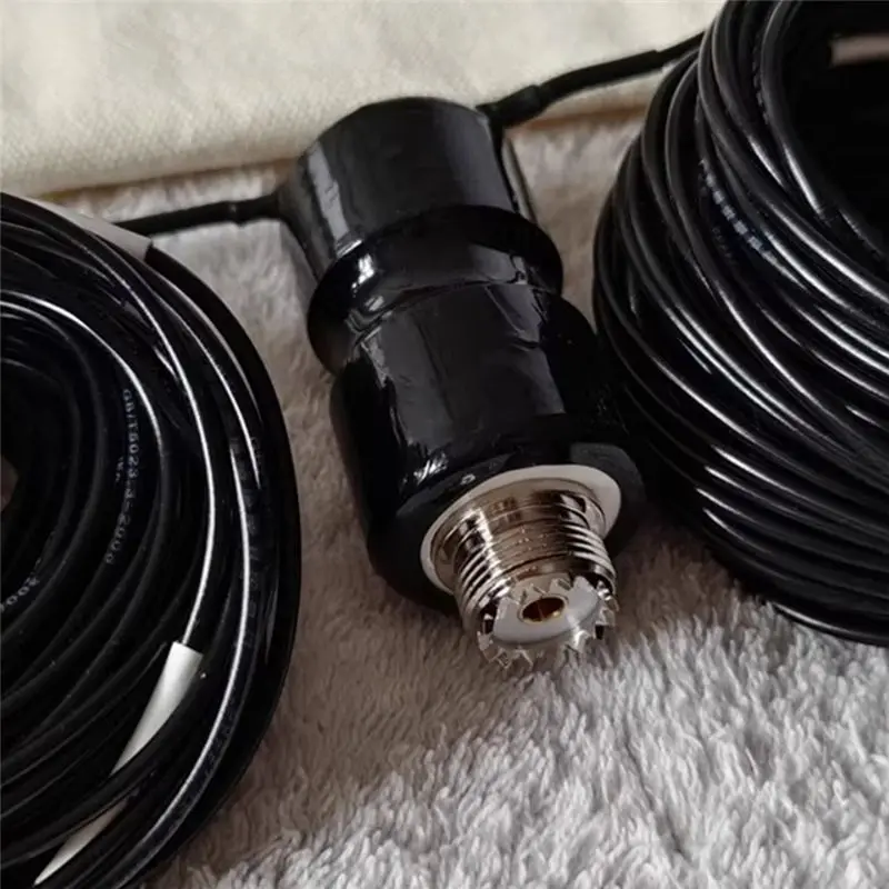 새로운 휴대용 5-50Mhz 25W Elf H25 QRP 미니 안테나 (아마추어 무선 통신 애호가용)