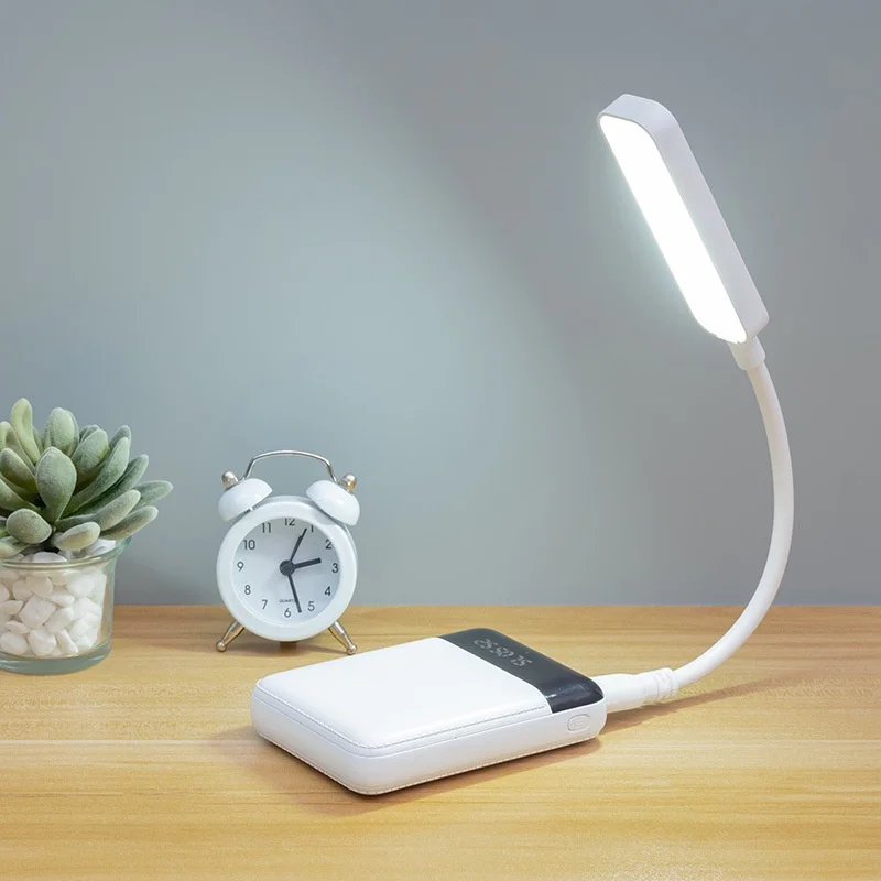 Flexible USB Mini LED Night Lamp 5V Portable Foldable Book Reading Lamp