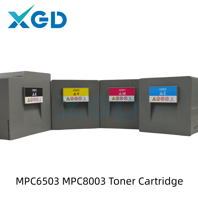 CMYK Toner Cartridge MPC 8003 For Ricoh MPC6503 MPC8003 MP C6503 C8003 Toner Powder Print Cartridge