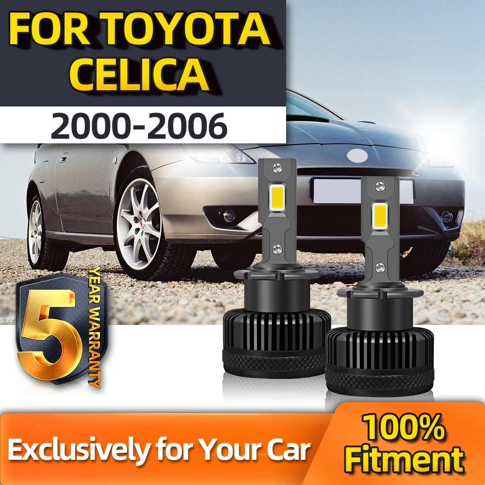 

Crossfox LED 30000Lm D2S Headlight Car Anti Light Headlamp Bulb 2PCS For Toyota Celica 2000 2001 2002 2003 2004 2005 2006
