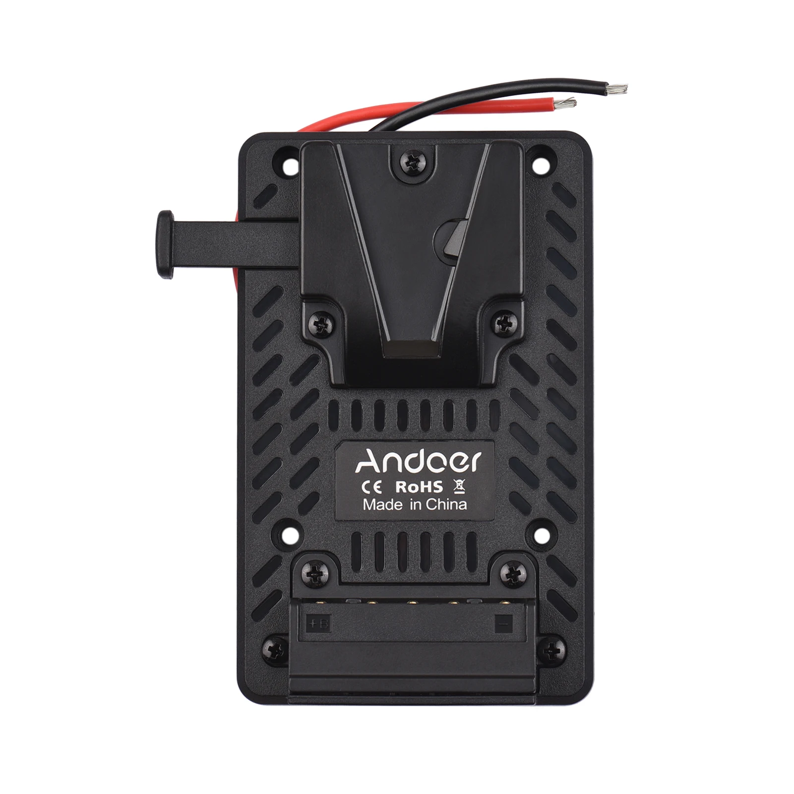 Andoer V-lock Battery Back Pack Plate Adapter Replacement For Sony V-Mount Battery External camera accessories battery charger adapter