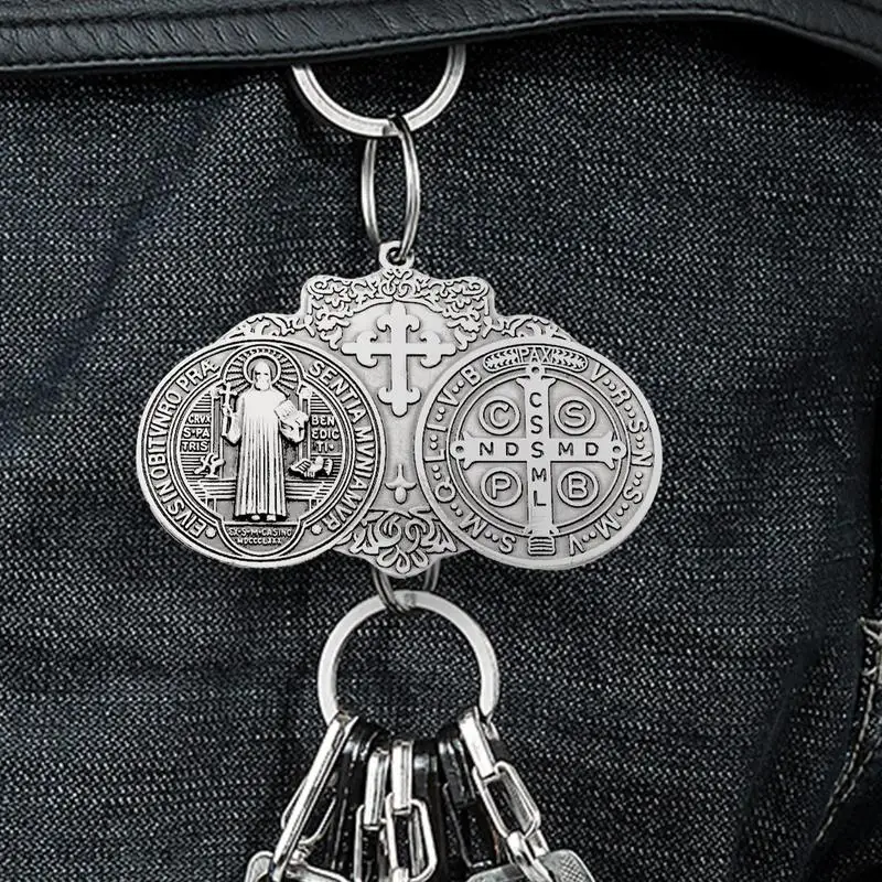Christian Ornament Religious Jewelry Pendant Metal Charm Jewelry Pendant Wall Ornament Charm Accessory For Men 5