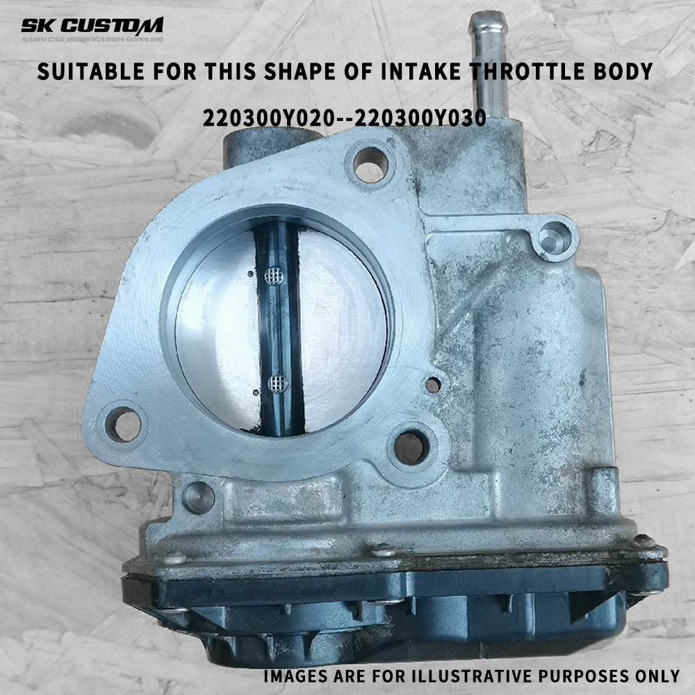 SK Aluminum alloy engine turbine air intake gasket is suitable for Toyota 1.3 1.5 1NR 2NR 4NR 5NR