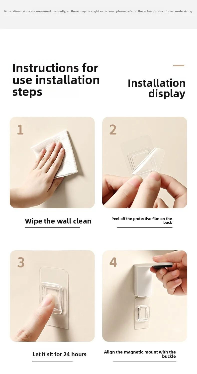 Magnetic Toothbrush Holder With Stainless Steel Cup For Bathroom_voghion.com