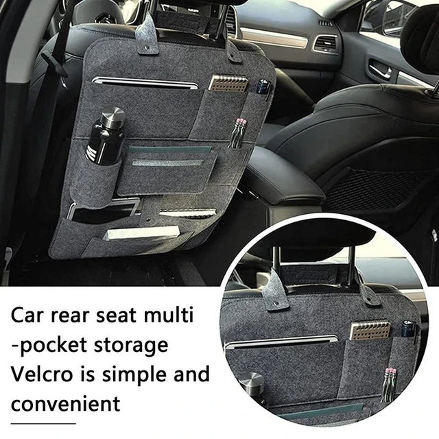 Car Seat Storage Organizer Kick Mats Back Seat Protector Backseat