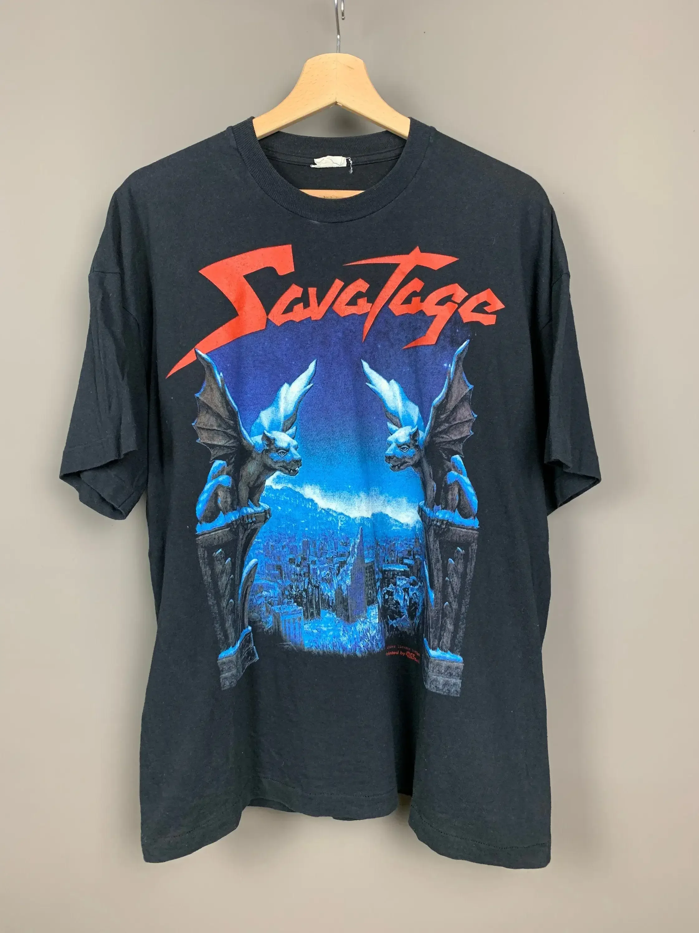 Винтажная Футболка SAVATAGE Dead Winter Dead 1995, очень редкая, испытательная, Megadeth ,Sodom ,Running Wild