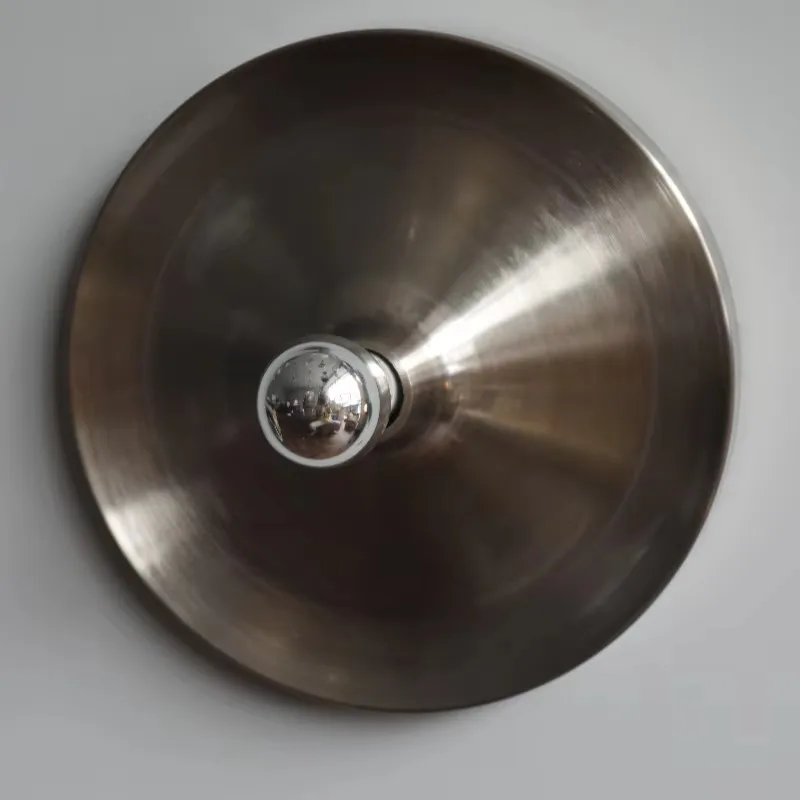 Medieval Bauhaus style space age nostalgic space UFO flying saucer lights, living room lights, decorative wall lights