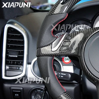 Carbon Fiber LED Steering Wheel Customized for Porsche Cayenne/Panamera 2010-2016 Racing Wheel - - Racext 15