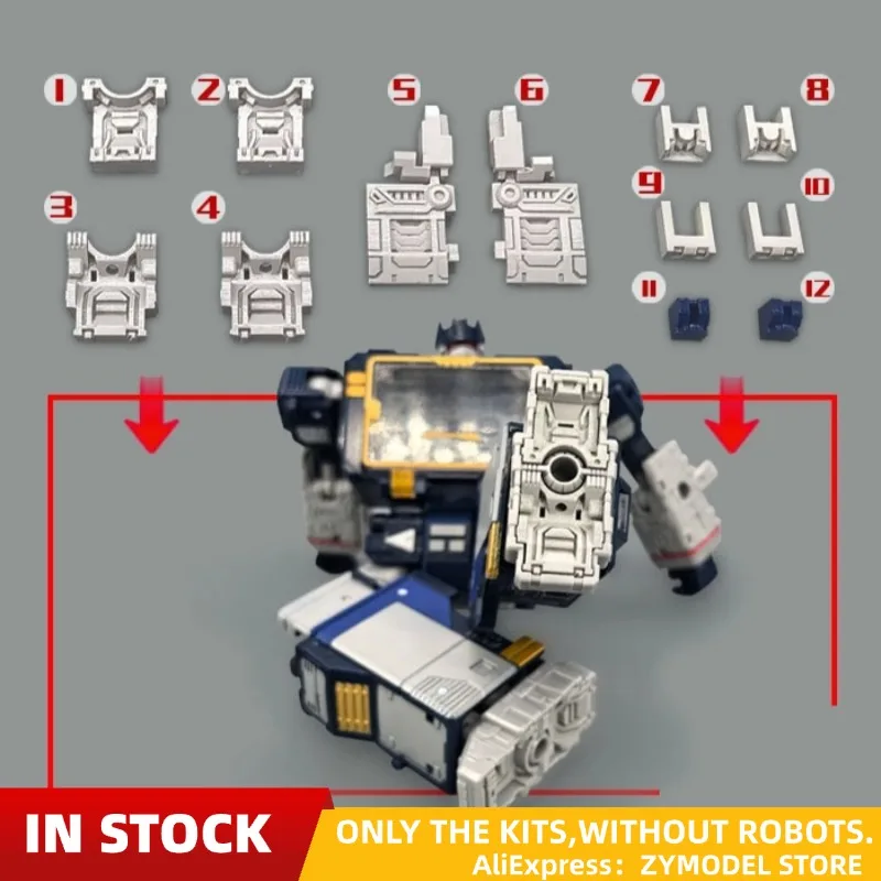 GO BETTER 3D DIY Filler Upgrade Kit For Legacy G1 UNIVERSE Soundwave Accessories