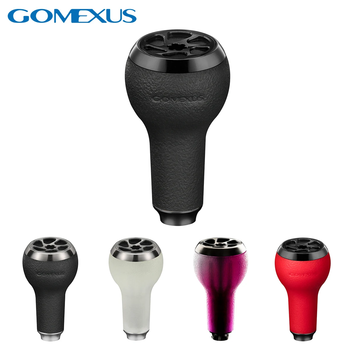 

Gomexus TPE Reel Knob 27mm Tuning Knob for Shimano Daiwa Baitcasting Spinning Reel Handle Knob Grip Under Wet Fishing A27