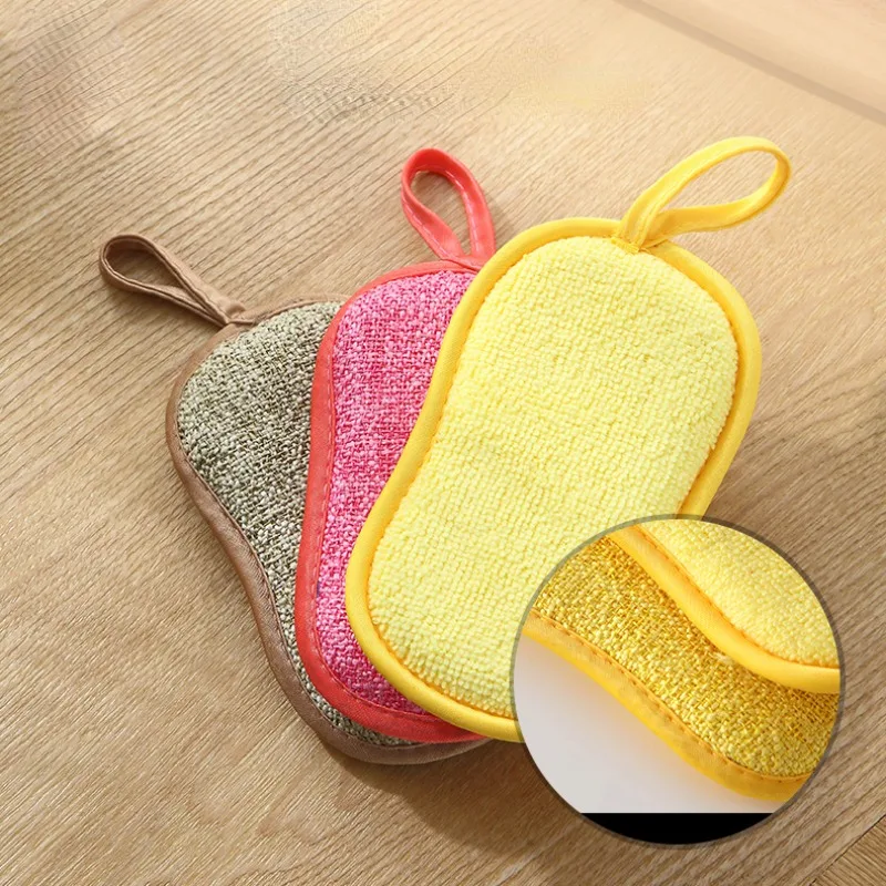 

1pc Magic Cleaning Sponge for Dishes Multi-Purpose Scrub Sponges for Kitchen Bathroom Dishwashing Brush Tools Accessories