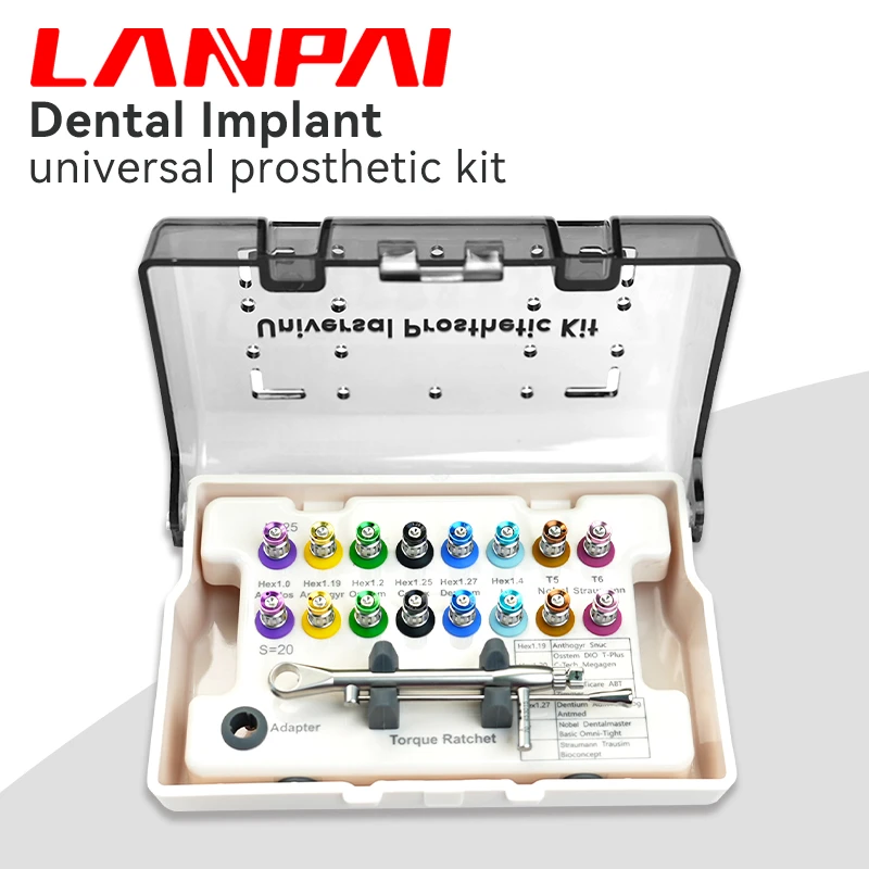 Dental Universal Implant Torque Wrench Screwdriver Prosthetic