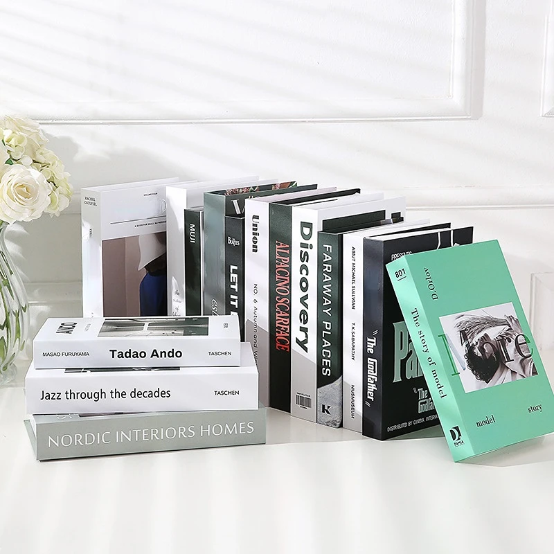 

3 шт./партия, декоративные поддельные книги для дома
