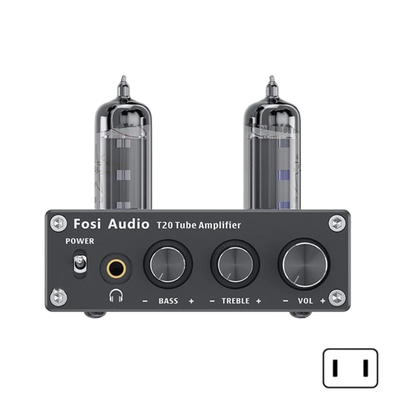 

Compact Tube Amplifier with 50Wx2 Output Versatile 2 Channel Amplifier Elevates Your for Enhanced Sound Durable