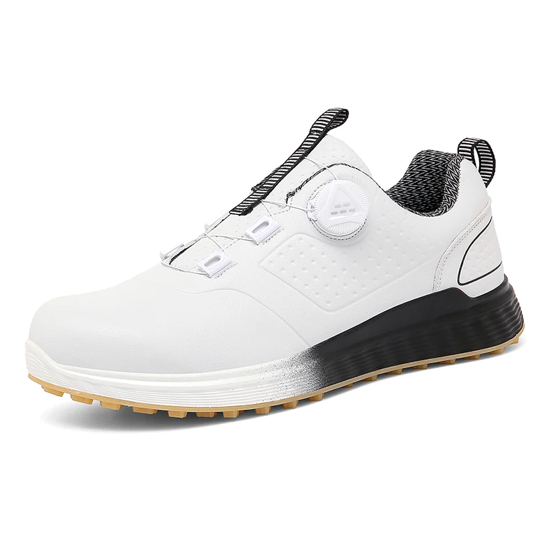 

Кроссовки для гольфа мужские всесезонные, удобные, быстрое шнуровка, уличные кеды для гольфа, прогулочная обувь, большие размеры 38-46