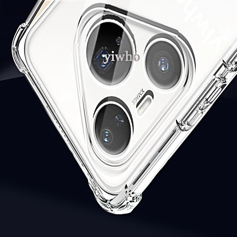Clear Soft TPU Transparent Phone Case Cover