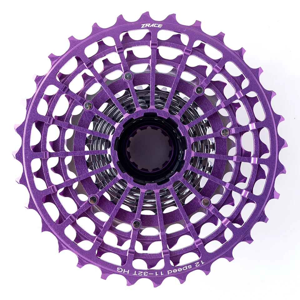 2025 New! ZRACE ALPHA EX 12-Speed HG Cassette for Road, Extremely