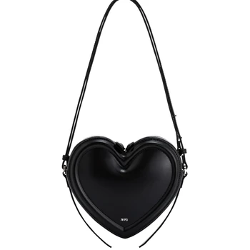 JW PEI 2025 New Women's Heart-Shaped Shoulder Bag 3D Heart-Shaped Wallet Suitable for Commuting and Daily Use 1