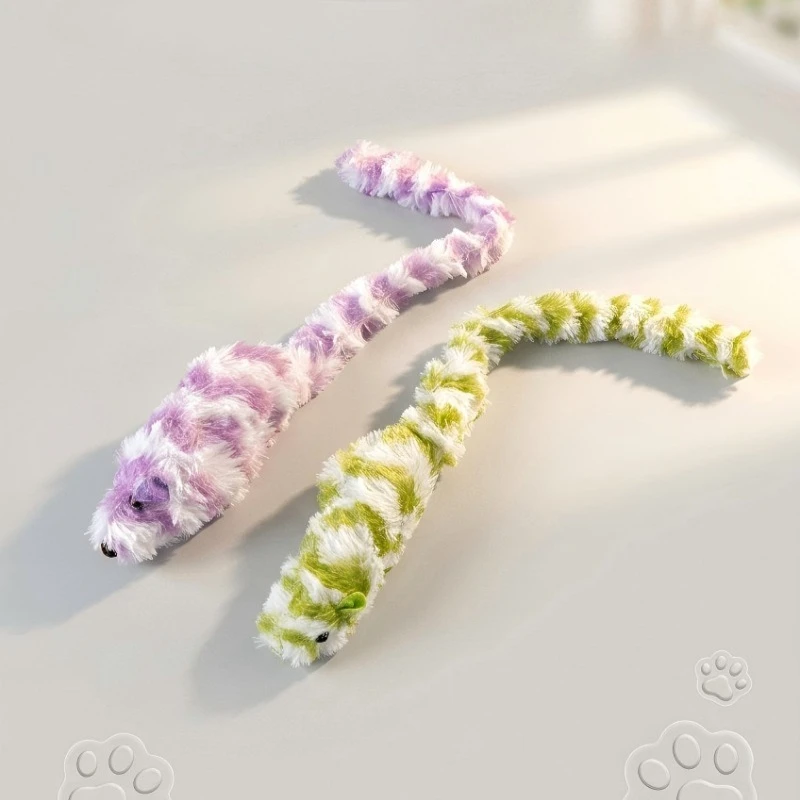 Deluxe Interactive Plush Mouse Cat Toy - Bite Resistant & Squeaky Self-Entertainment Plaything