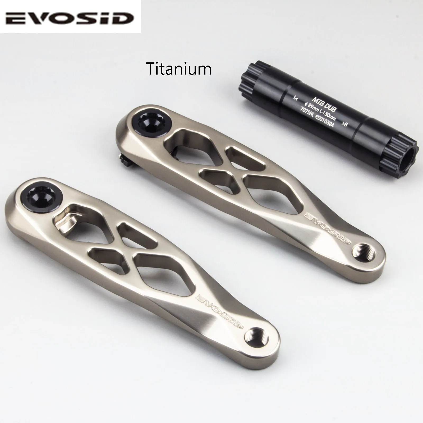 EVOSID マウンテンバイク DUB クランクセット中空ワンピースクランク