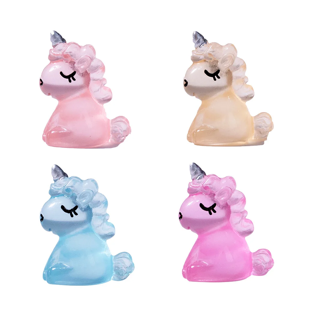 

Mini Landscape Decorations, Glow in the Dark, Unicorn Chicks, Frogs, Decorative Accessories, Home Decor