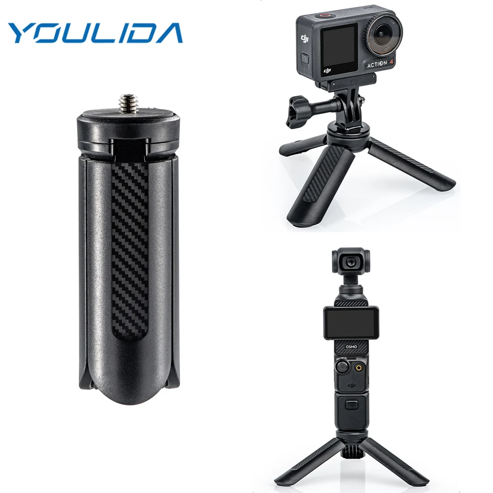 ミニ三脚 DJI アクション 5 プロ/Osmo Pocket 3/Insta360 X5 X4/X3/Ace