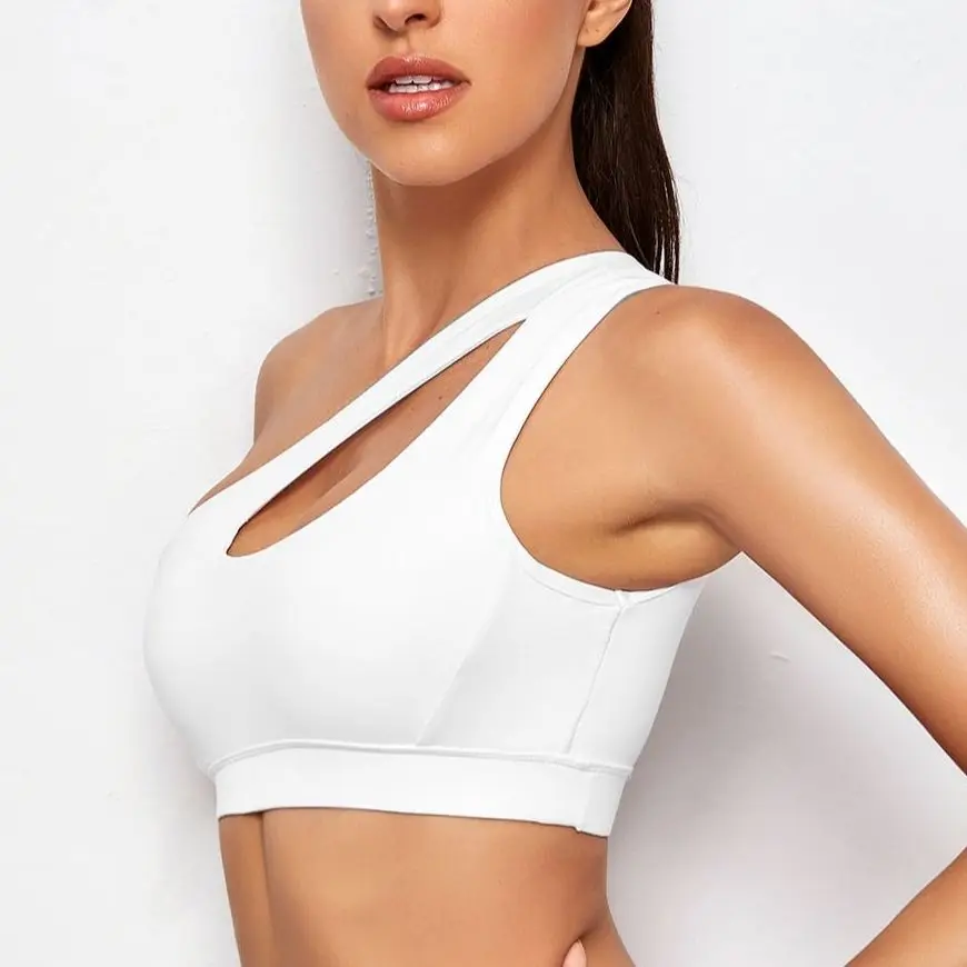 Women Sports Bra Push Up Fitness Bras One Shoulder Shockproof Yoga Bra Black White Yoga Running Bra Sexy Vest Best Sellers In Women's Clothing Women Sports Bra Push Up Fitness Bras One Shoulder Shockproof Yoga Bra Black White Yoga Running Bra Sexy Vest Best Sellers In Women's Clothing