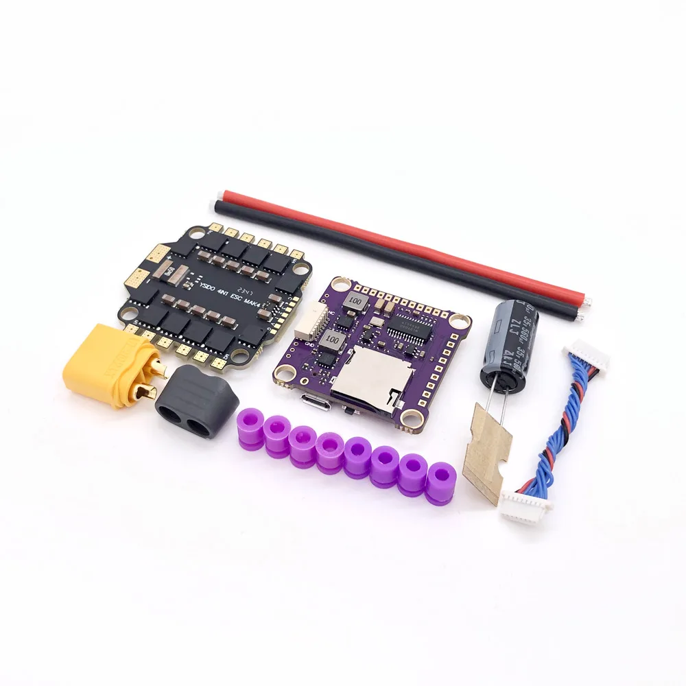 F405 V3 3-6S 30X30 FC&BLHELIS 50A 60A ESC FPV Stack BMP280 F405 Flight Controller 4in1 ESC For RC FPV Freestyle Drone Model