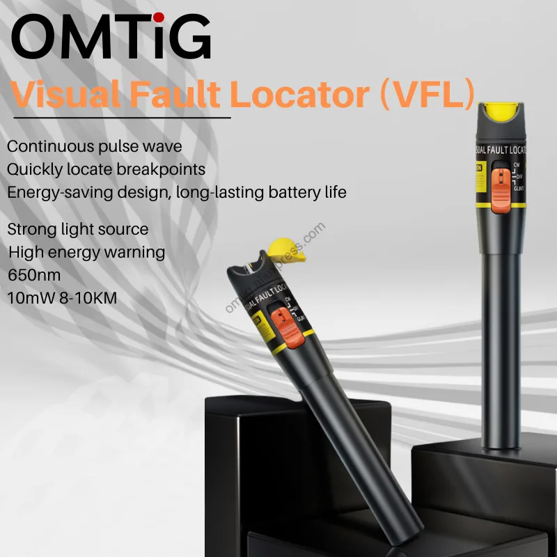 

10MW Pen Red Fiber Optic Fiber Tester Visual Fault Locator Cable Tester