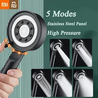 Xiaomi Youpin Shower Head High Pressure 5 Modes Water Saving Nozzle Powerful Pressurized Spa Handheld Showers Bathroom Accessory 1