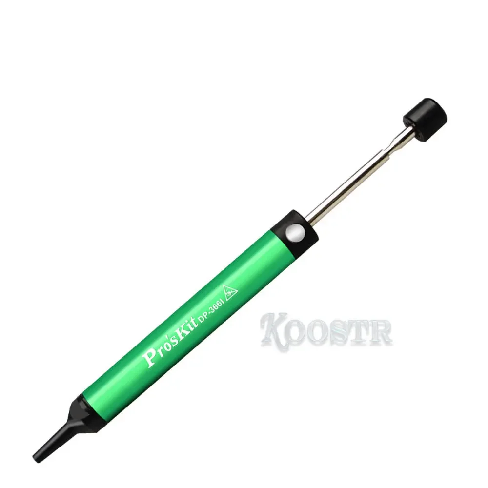 Pro'sKit DP-366I Mini aluminum alloy tin sucker Anti-static Desoldering Pump Compact Size Powerful Suction desoldering suction pump desoldering pump