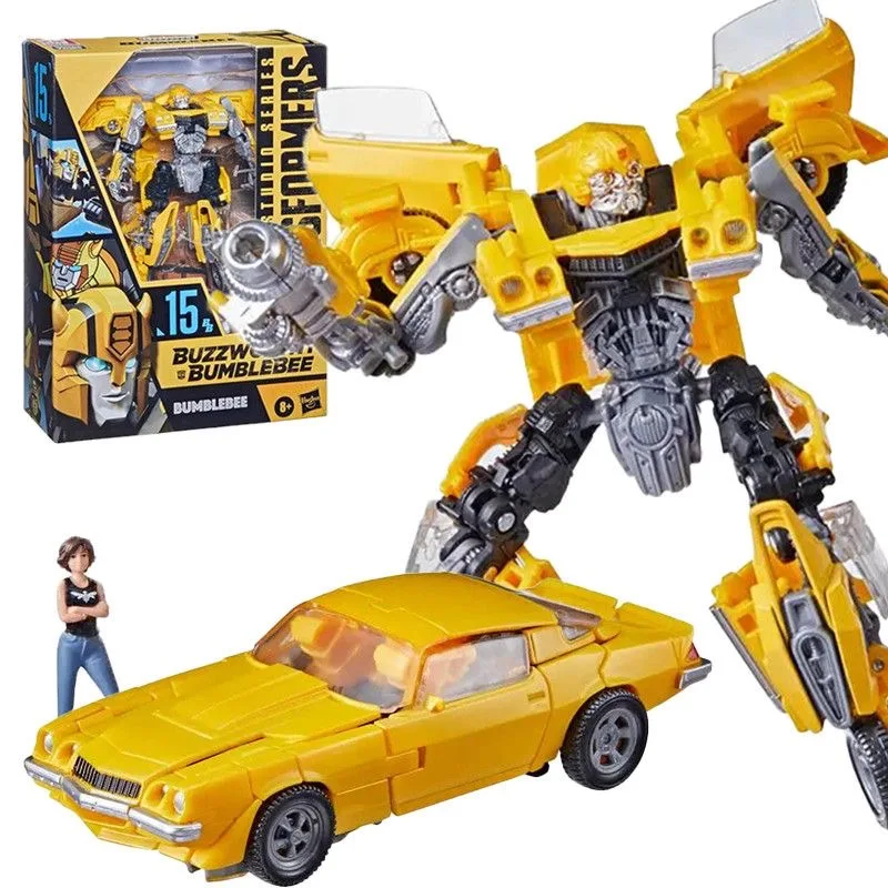Anime Original 237 Transformers Toys Movie 6 Bb Ss15 Bumblebee Action Figure Model Transformers Robot Collection Toys 12Cm
