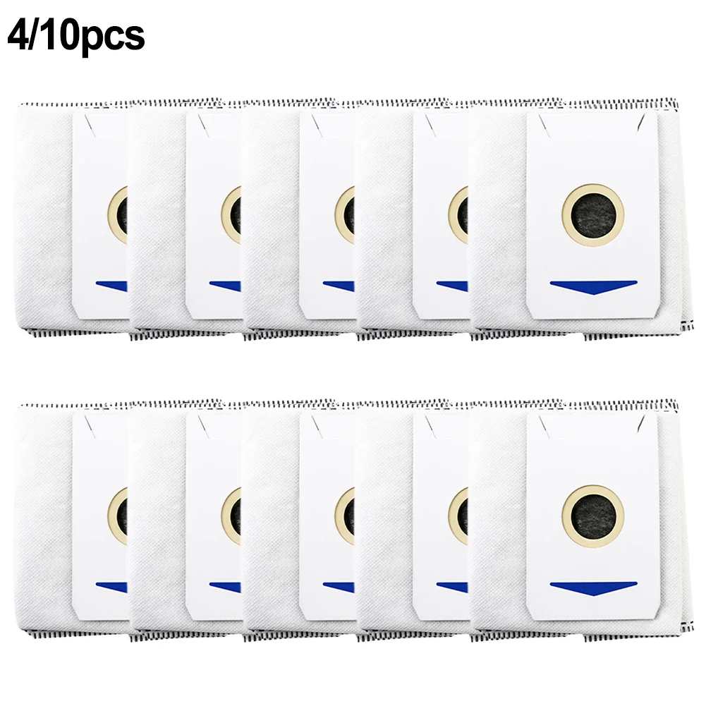 4/10pcs Dust Bag Replacement Fit For Deebot T30 PRO For Omni / T30 Max / DDX14 Robot Vacuum Cleaner Accessory