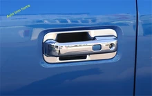 

Side Door Doorknob Handle Bowl Molding Cover Trim Fit For Ford F150 2015 - 2017 ABS Auto Accessories Chrome Exterior Refit Kit