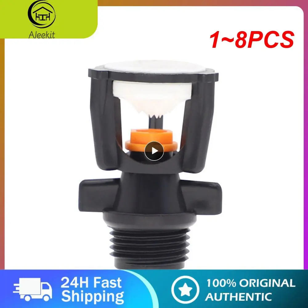 

1~8PCS Male Thread Rotating Sprinklers Irrigation Water Spray Sprinkler Lawn 360° Rotary Watering Nozzles garden watering