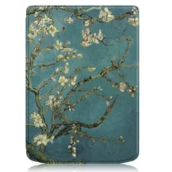 Premium Smart Cover - Flip Leather Case with Magnetic Closure for PocketBook InkPad Color Ebook Readers (XH)