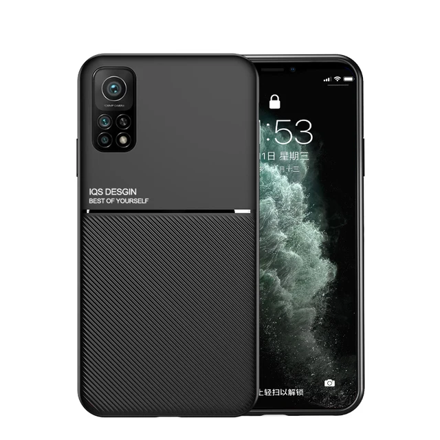 حافظة لهاتف شاومي Mi 10T Pro حافظة جلدية مغناطيسية إطار لين Funda On لهواتف شاومي Mi 10T Pro Mi10T Pro 5G حافظة هاتف كابا